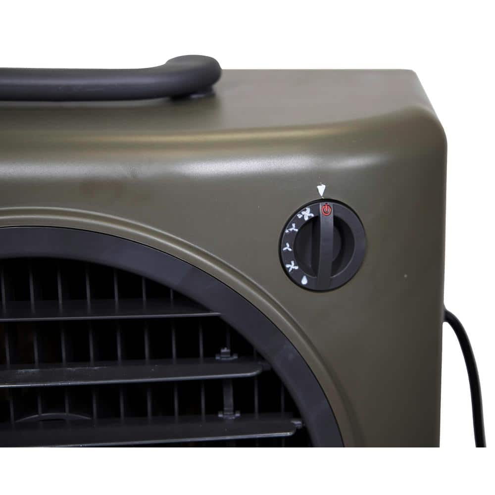 1,300 CFM 2-Speed Portable Evaporative Cooler (Swamp Cooler) for 500 sq. ft. in Green
