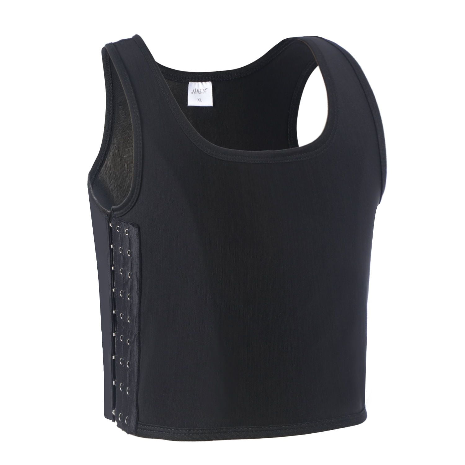 JARAZIN Chest Binder for Women Hook Mesh Breast Binder Bra Corset