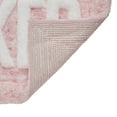 thumbnail image 5 of VCNY Home Get Naked Typography Blush Polyester Bath Rugs, 24" x 60", 5 of 5
