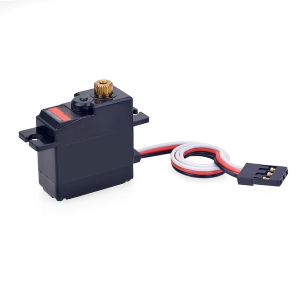 Ounissouiy Control remoto modelo de coche camión Digital Servo reemplazo RC vehículo engranaje dirección motor repuestos accesorios Kits de construcción modelo Ounissouiy FN010329-00