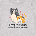 thumbnail image 4 of Inktastic I Love My Grandma Loves Me Cat Boys or Girls Baby T-Shirt, 4 of 5