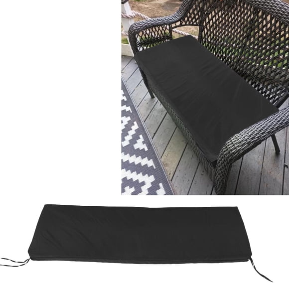 Outdoor Bench Cushion Soft Elastic Rainproof Swing Chair Cushion for Garden Patio Furniture