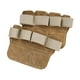 thumbnail image 4 of Almohadillas de agarre de pesas Guantes de ejercicio de protección de la palma de Confort Caqui, 4 of 8