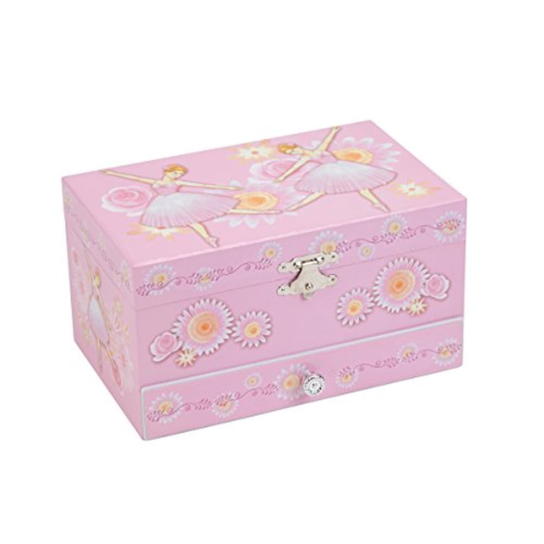 Jewelkeeper Swan Lake Ballerina Jewelry Box, Musical Organizer