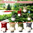 thumbnail image 4 of Vikakiooze Wool Cute Gnome Doll Christmas Doll Pendant Creative Christmas Tree Decoration 2023, 4 of 6