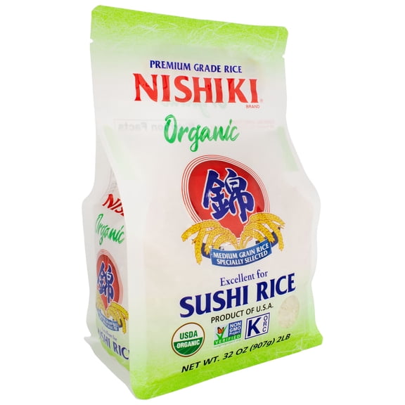 Sushi Rice  Organic Medium Grain Rice White Rice Premium Grade Rice 2LB