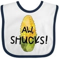 thumbnail image 3 of Inktastic Aw, Shucks Corn on the Cob Humor Boys or Girls Baby Bib, 3 of 4