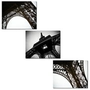 Under the Eiffel Tower I Beautiful Photograph Prints of the Eiffel Tower Paris; Three 14x11in Poster Print