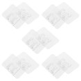 thumbnail image 5 of unbranded  10 Pcs Car Floor Mat Fixing Stickers Double Coil Hook Hooks Pocket Adhesive Poster Transparent, 5 of 8