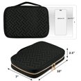 thumbnail image 2 of Funda organizadora de viaje para joyas SFYBYHEART negra para mujer, 2 of 7