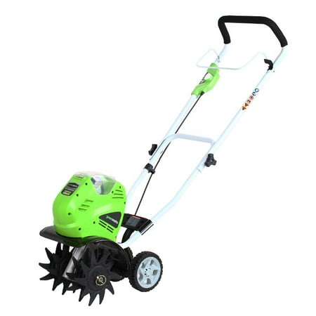 Greenworks 10-Inch 40V Cordless Cultivator, Battery Not Included (Best Electric Tiller Cultivator)