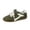 Green, variant on EKVAHL Women's Orthopedic Vintage Tennis Shoes, Faux Suede Color Block Sneakers, Flexible Low Profile Daily Casual Shoes Green