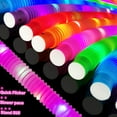 thumbnail image 6 of 12 Pcs Glow Sticks Party Packs, Light up Pop Tubes Necklaces Bracelets, Party Decorations Toys, 6 of 7