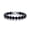 Genuine Onyx, variant on Men’s 10mm Natural Stone Tiger Eye Beads 8.5” Bracelet Stainless Steel Jewelry for Men