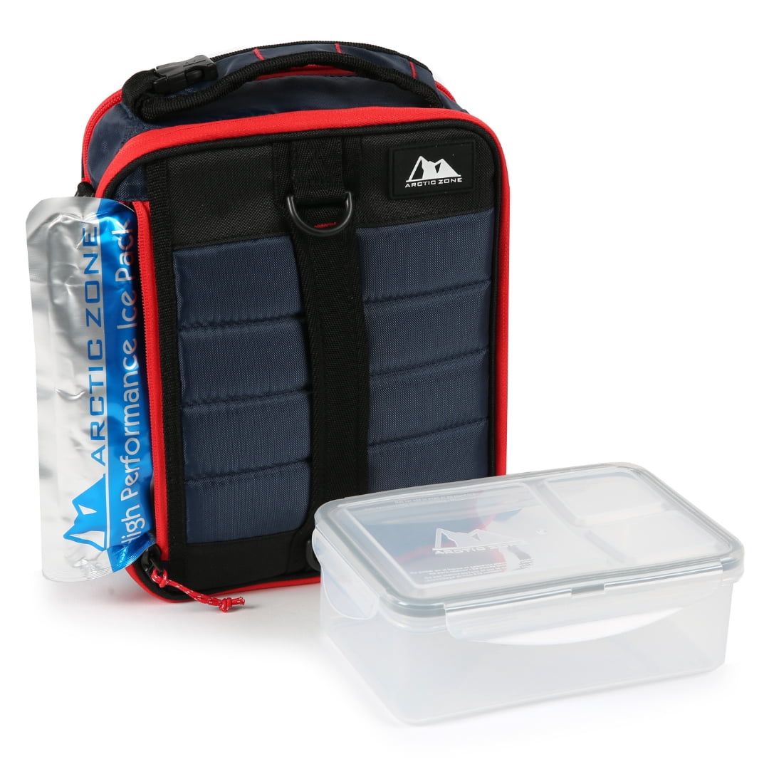 Arctic Zone High Performance Ultimate Expandable Lunch Bag, Navy