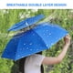 thumbnail image 5 of Gorro para exteriores Sombrero de paraguas de doble capa Mujeres Hombres Gorra de lluvia solar plega Tomshoo Gorro para exteriores, 5 of 7