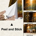 thumbnail image 4 of Peel and Stick Wallpaper Forest Modern Art Wall Mural Decor Self Adhesive and Removable 100in x 144in, 4 of 8