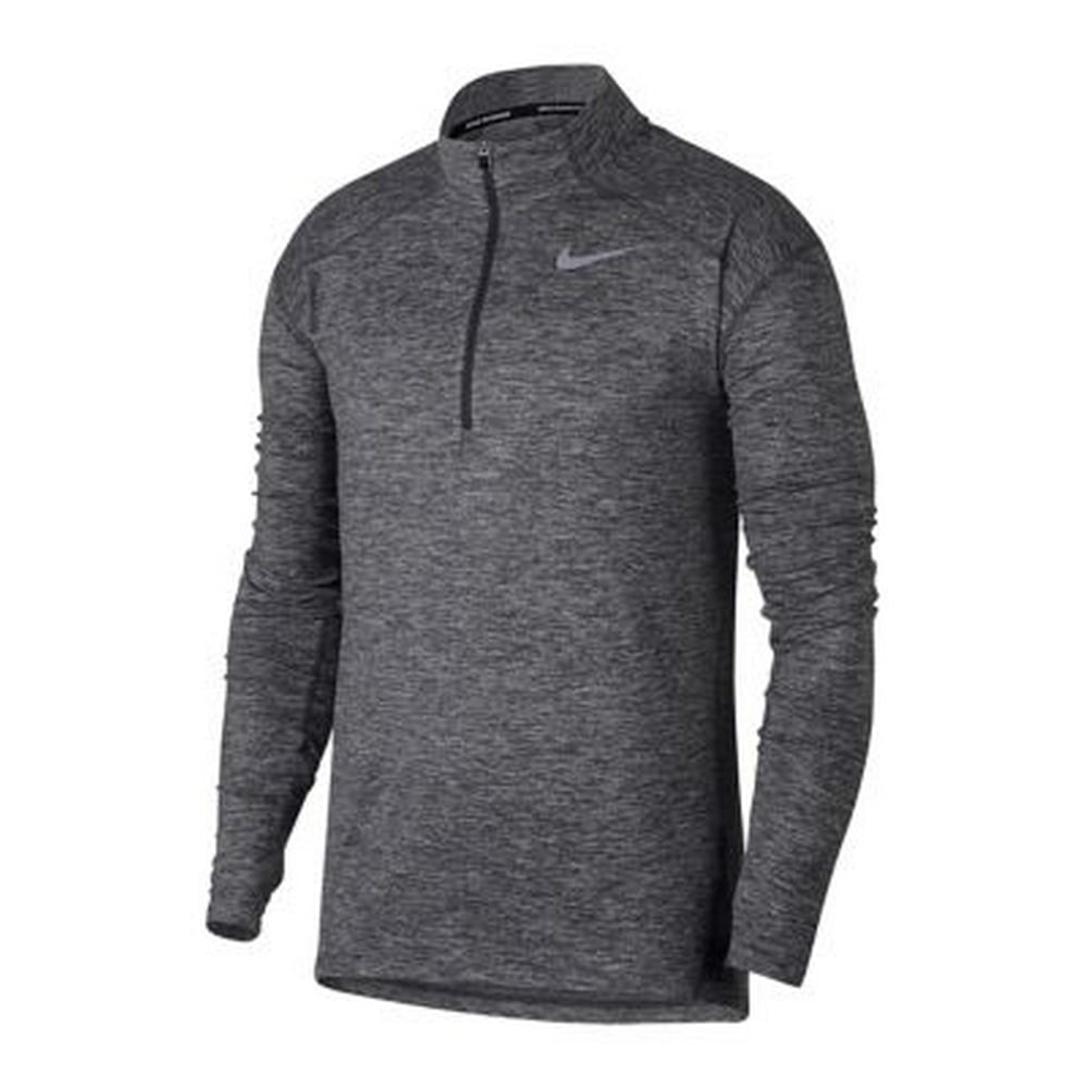 Nike - Nike NEW Black Mens Size Large L Dri-Fit Element 1/2 Zip Running Top - Walmart.com
