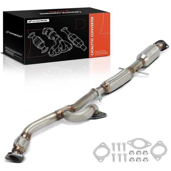 A-Premium Rear Catalytic Converter with Gasket Kit Direct-Fit Compatible with Buick LaCrosse 2013 2014 2015 3.6L, FWD, E.P.A. Compliant