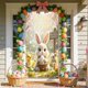 thumbnail image 5 of Springations,35 X 72 In Easter Day Door Cover Easter Day Door Curtain Easter Day Door and Wall Decoration Festival Party Decoration, 5 of 6