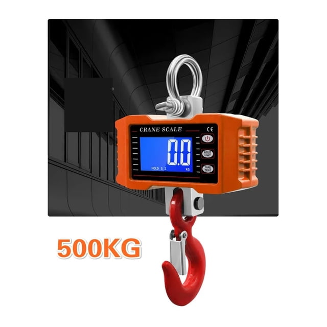 3 Color Wireless Digital Hook Scale 1000KG Crane Industrial Heavy Duty Weighing Balance Hanging Bascula Gram Weighting Steelyard ,Very sturdy