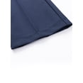 thumbnail image 7 of HILEELANG 1PC Big Boys Girls School Uniform Pants Navy Blue Kids Wrinkle-Free Dress Slacks Elastic Back Waist Classic Fit Pull-On Trousers for Students 8-10Years, 7 of 7