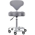 thumbnail image 3 of Dir Adjustable All Purpose Roller Stool with Backrest - Medical, Salon & Spa Stool,  Style, 3 of 18