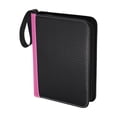 thumbnail image 4 of Carpeta de béisbol para colección de tarjetas deportivas, carpeta con cremallera, impermeable, resistente, de primera calidad, con 9 bolsillos, para rosa, 4 of 10