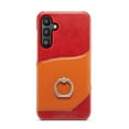 thumbnail image 6 of Allytechgroup Leather Case for Samsung Galaxy S24 Plus, Ring Holder Stand Cards Slots Back Cover Shockproof Anti-Scratch Luxury Phone Case for Samsung Galaxy S24 Plus, Red, 6 of 9