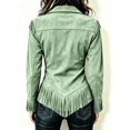 thumbnail image 5 of Womens Western Tops,Long Sleeve,Suede,Vintage,Fringe, XL, 5 of 6