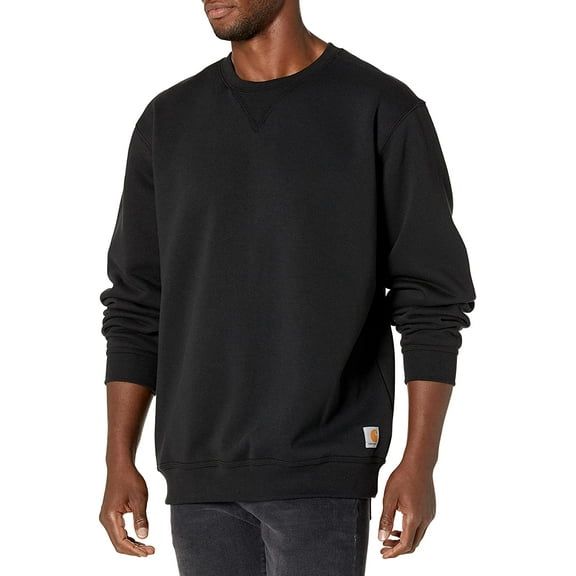 Carhartt Men's Loose Fit Midweight Crewneck Sweatshirt 3X-Large Tall Black