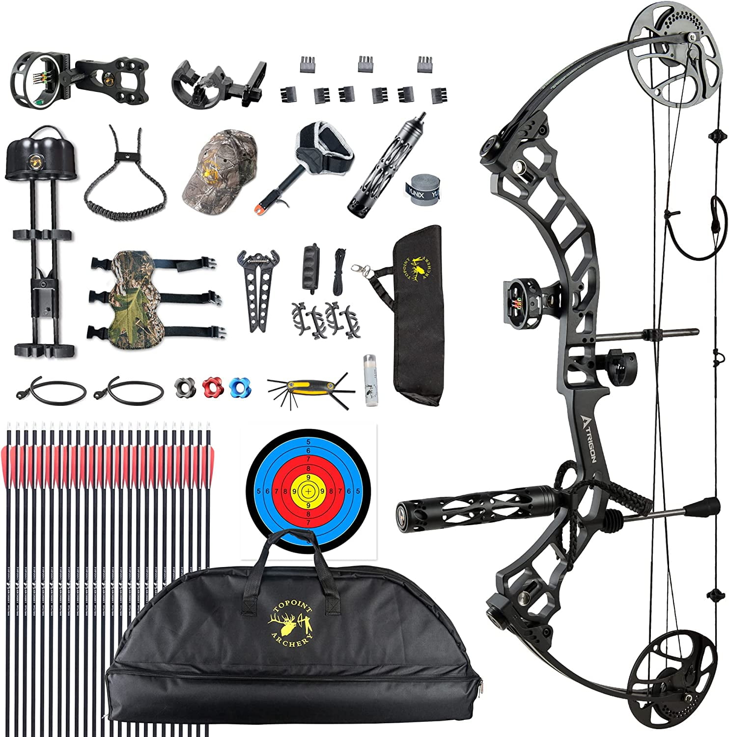 Archery Compound Bow, Hunting Bow Archery Set, Compound Bow Set for