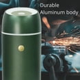 thumbnail image 2 of Earnest Living Essential Oil Diffusers Aluminium Car Air Fresheners Humidifier for Essential Oils Car Aromatherapy Diffuser 100ml Car Diffuser Timers Night Light Auto Off USB Portable Green Gift, 2 of 8