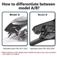 thumbnail image 4 of Mangoal Honda CRV Dash Cam Front 4K and Rear 1080p Starvis Sensor Custom Fit for Gen6 CR-V & CR-V Hybrid 2023-2026(Black), OEM Look, UHD 2160P Video, WiFi & App, GPS, 128GB Card, 4 of 11