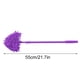 thumbnail image 5 of Ounissouiy Fregona de limpieza triangular ajustable giratoria de 180 grados, fregona de suelo, varilla telescópica para el hogar, cabeza Suministros de limpieza para el hogar Violeta, 5 of 6