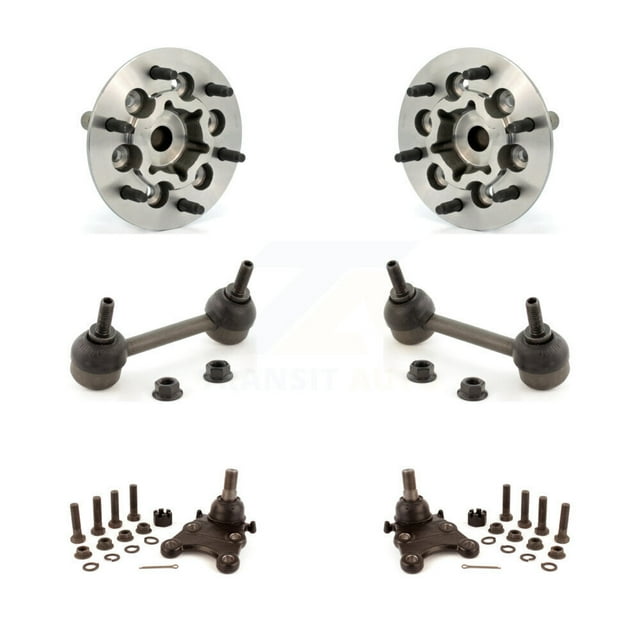 Transit Auto Front Bearing Lower Ball Joint Sway Bar Stabilizer Link Kit for Car 2009-2012 Chevrolet Colorado GMC Canyon Without Z71 Off Road Package RWD Left Right Side (Driver Passenger) K7T-109343