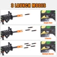 thumbnail image 4 of Pistola eléctrica automática de juguete COOLFOX para francotirador Nerf con 100 dardos, 4 of 6