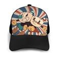 thumbnail image 3 of The Cuphead Show Baseball Cap Golf Dad Hat Adjustable Low Profile Cotton Hat Trucker Hats for Men Women, 3 of 5