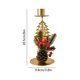 thumbnail image 2 of Eoozwa Christmas Decorations Indoor, Iron Christmas Tree Candlestick Holders for Home Decor, Taper Candle Holders Table Centerpieces for Xmas Wedding Party Mantel Decor, 2 of 5
