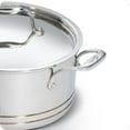 thumbnail image 4 of Lagostina Copper Core Pots and Pans, 5-Ply 11 Piece Stainless Steel Cookware Set, 4 of 8