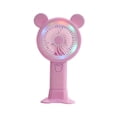 thumbnail image 2 of Dvumao 3-Speed Mini Handheld Fan, USB Rechargeable Portable Fan with LED Light, Base & Charging Cable, 2 of 6