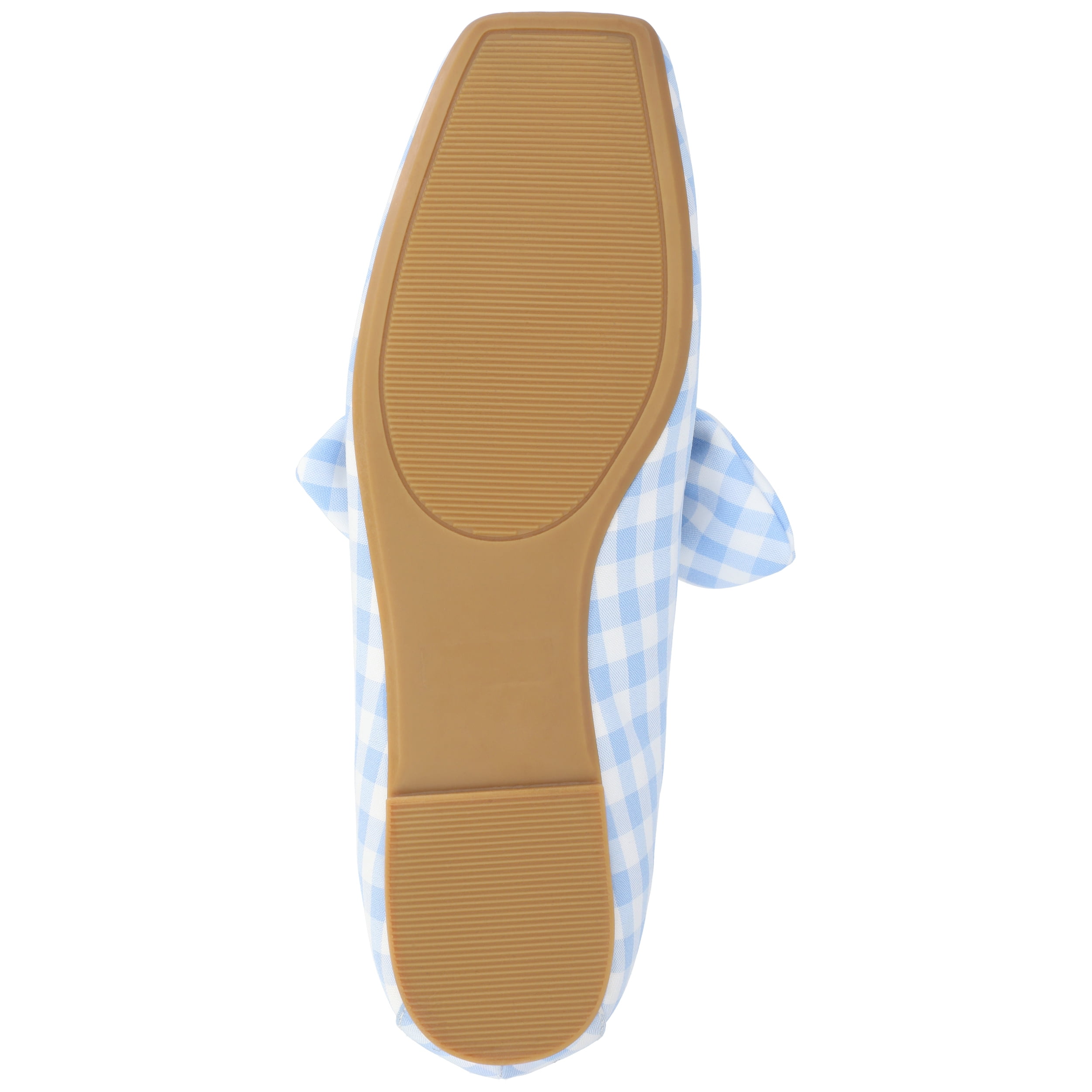 Journee Womens Seralinn Mary Jane Slip On Square Toe Dress Flats