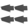 thumbnail image 1 of Milisten 4Pcs Black Guitar Truss Rod Protect Covers Lightweight Portable Replacement for Bass, 1 of 8