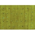thumbnail image 1 of Ahgly Company Machine Washable Indoor Rectangle Abstract Turquoise Blue Contemporary Area Rugs, 3' x 5', 1 of 4