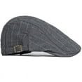 thumbnail image 2 of SikaFu Beret Cap Spring Summer Caps for Men Women Adjustable Striped Ivy Newsboy Flat Cap Male Female Arist Painter Hat Berets, 2 of 6