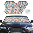 thumbnail image 2 of Daiia Tropical Plants Windshield Sun Shade for Car SUV Truck (Medium ), Car Sun Shade Windshield, Car Shades for Front Windows, Sunshade for Car Windshield, 2 of 7