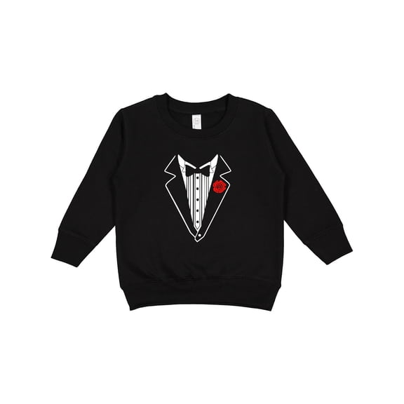 Inktastic Rose Tuxedo Toddler Sweatshirt