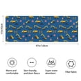 thumbnail image 3 of Cartoon Construction Vehicles Traffic Signs Bathroom Rugs Mat,Non Slip Microfiber Bathroom Rug,Rubber Backing,Soft Bathroom Mats for Bathroom Floor,Tub and Shower,47x17in(120x43cm), 3 of 5