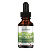 Swanson Stinging Nettles Leaf Liquid Extract Alcohol and Sugar-Free 1 fl Ounce (29.6 ml) Liquid