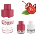 thumbnail image 1 of Xihbxyly Deshuesador de Cerezas de 7 Agujeros, Separador Multigrano, Extractor de Semillas de Dátiles Rojos, Núcleo de Acero Inoxidable Duradero, Fácil de Limpiar, Práctico Diseño de Cierre, Perfecto, 1 of 2